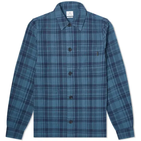 Flannel Check Overshirt
