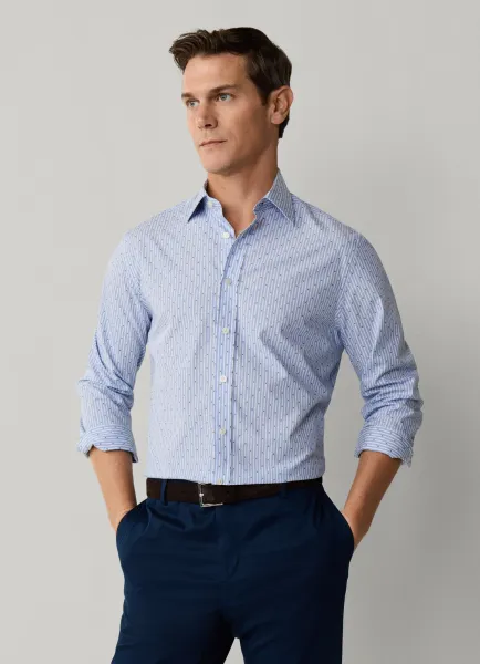Tailored Fit Diamond Fil Coupe Shirt