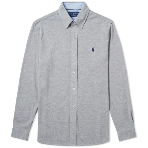 Pique Button Shirt