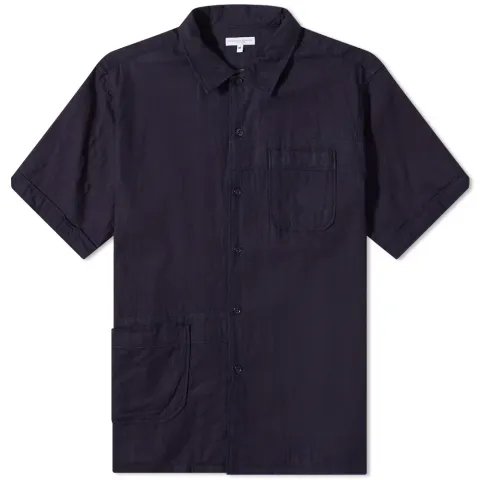 Indigo Gauze Camp Shirt