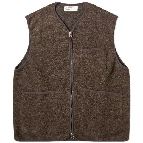 Wool Fleece Zip Gilet - END. Exclusive