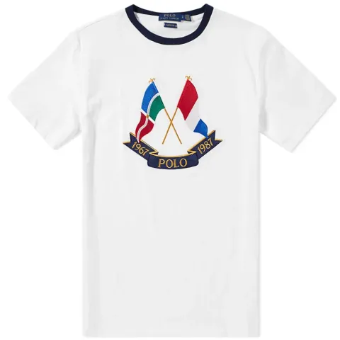 Crossed Flags Tee