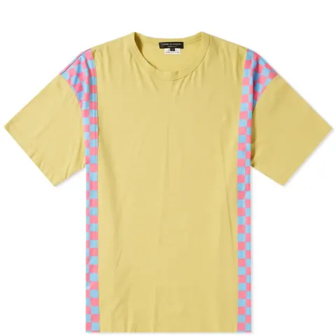Comme des Garcons Homme Plus Checkerboard Panel Tee