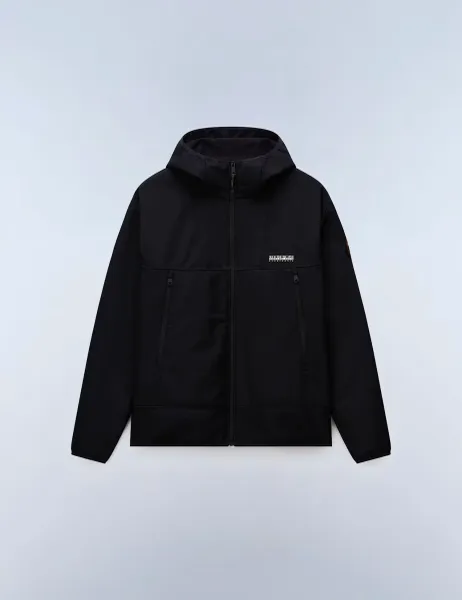Napapijri Biois Hooded Funnel Neck Sports Jacket