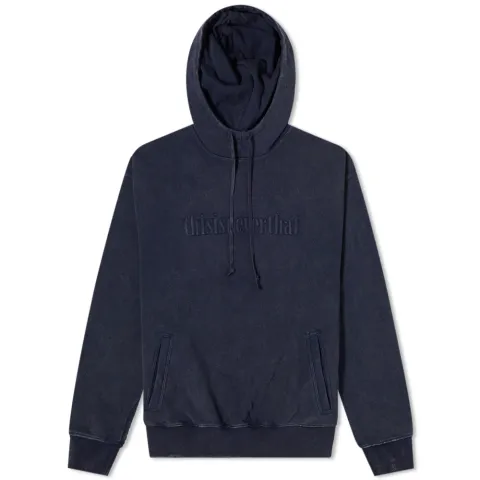 Acid Washed Popover Hoodie