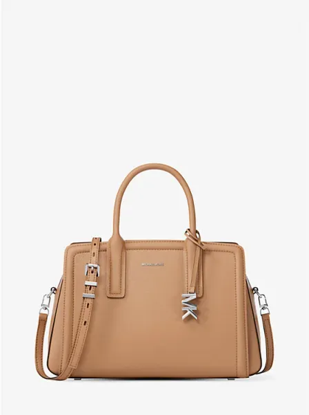 Laila Medium Leather Satchel