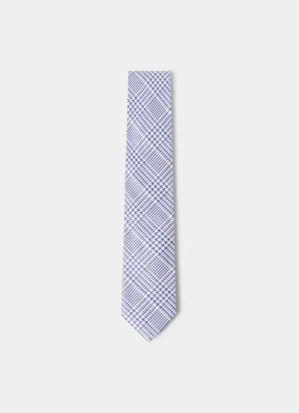 Silk Prince of Wales Tie - Made in Italy