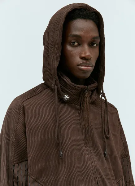 Zip-Up Panel Construction Jacket