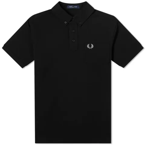 Button Down Collar Polo