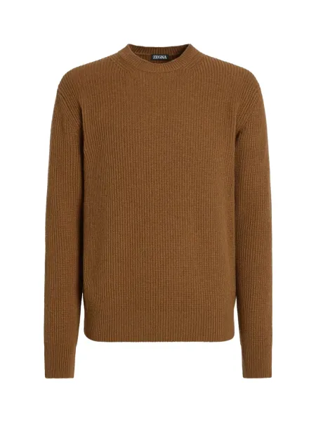 Men Oasi Cashmere Sweater Brown