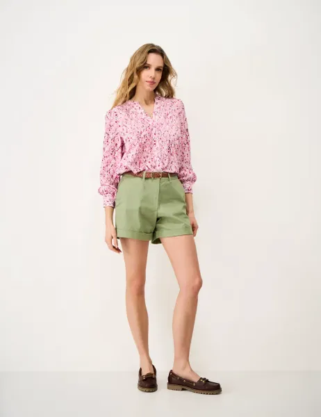Crew Clothing Cotton Rich Chino Shorts Khaki