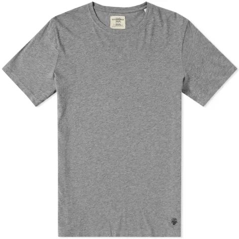 Distressed Rose Hem Tee