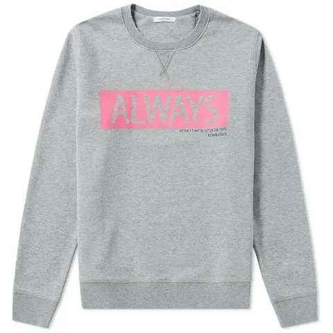 Always Box Print Crew Sweat