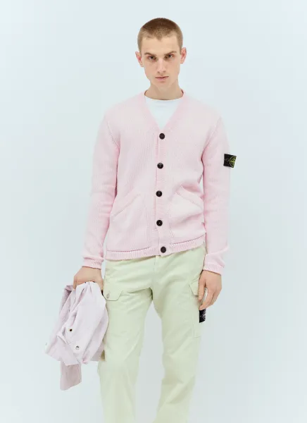 Logo Patch Cardigan