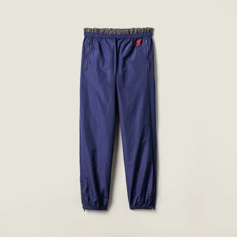 Technical poplin joggers