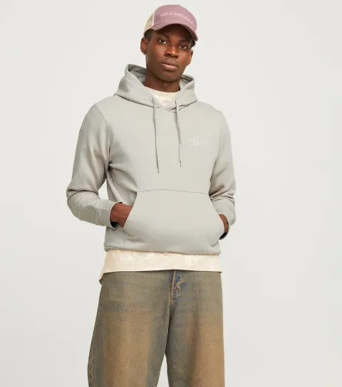 Men's Grey Logo Print Sweatshirt