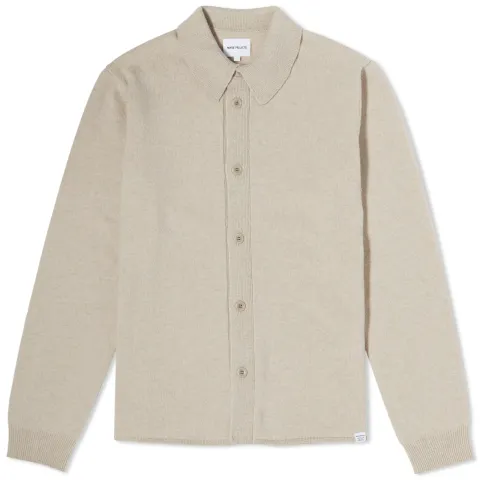 Martin Merino Lambswool Button Polo