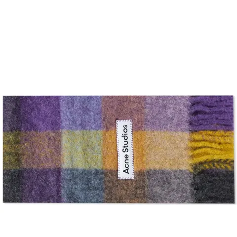 Vally Check Scarf
