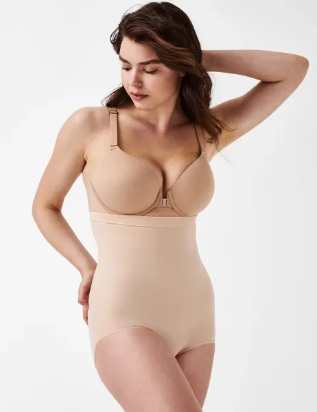 Spanx SPANXsculpt Seamless Power High Brief Beige