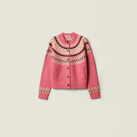 Wool cardigan
