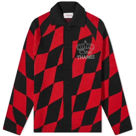 Le Club Knit Polo Cardigan