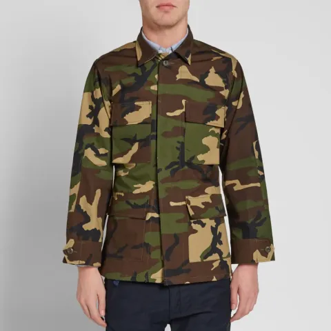 SOPHNET. Military 4 Pocket Shirt