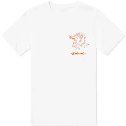 Chest Embroidered Tiger Tee