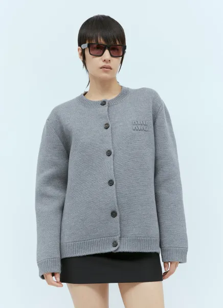 Wool Knit Cardigan