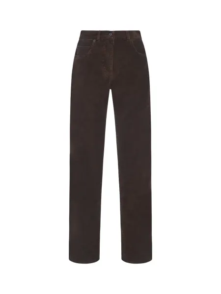 The Row Frava Pant Dark Brown