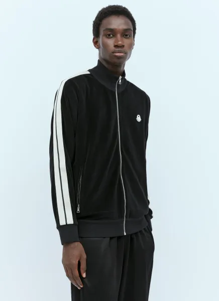 Logo Patch Zip-Up Sweatshirt