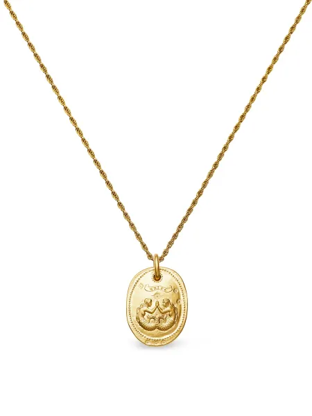 Missoma The Friendship Talisman Rope Chain Necklace - 18KT Gold Plated