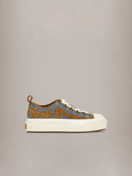 WOMEN - WOMEN'S DENIM STARS COURT LOW - Yellow