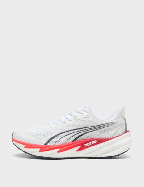 Puma Velocity NITRO 5 Running Trainers White Mix