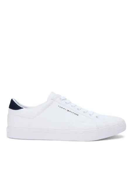 Tommy Hilfiger Lace Up Trainers White