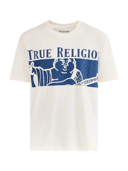 True Religion Checkered Buddha T-Shirt