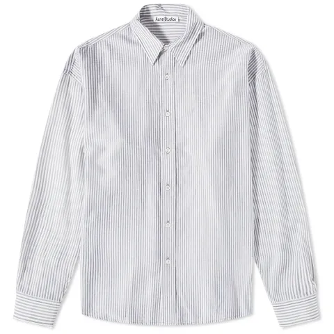 Setiro Embroidered Stripe Shirt