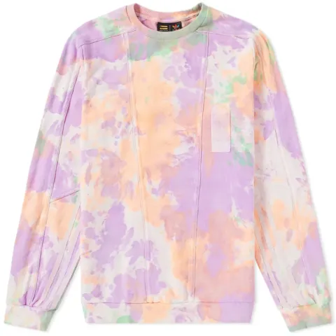 x Pharrell Williams Hu Holi Crew Sweat 'Holi Powder Dye'