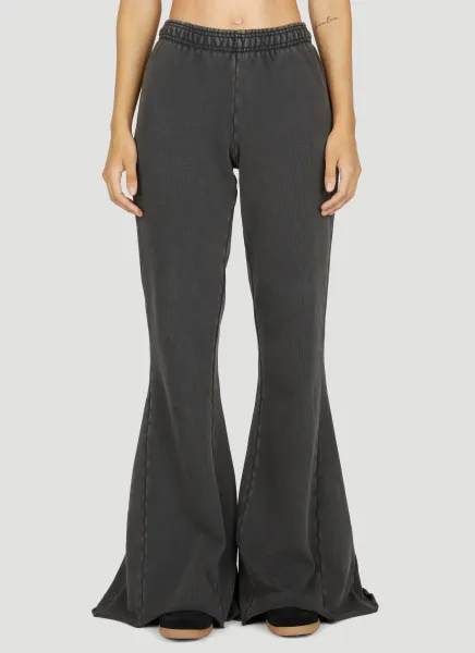 Washed Flared Track Pants