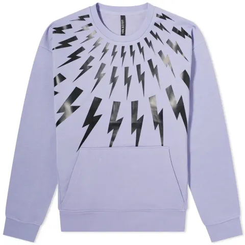 Fairisle Thunderbolt Crew Sweat