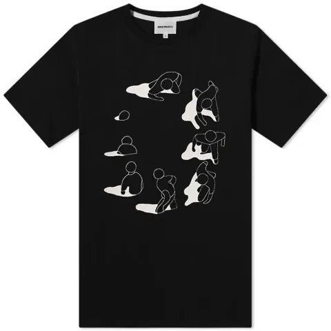 X Geoff Mcfetridge Niels Circle Logo T-Shirt