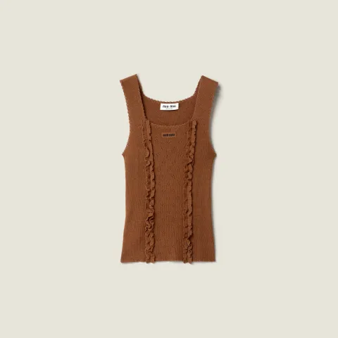 Cashmere and silk top