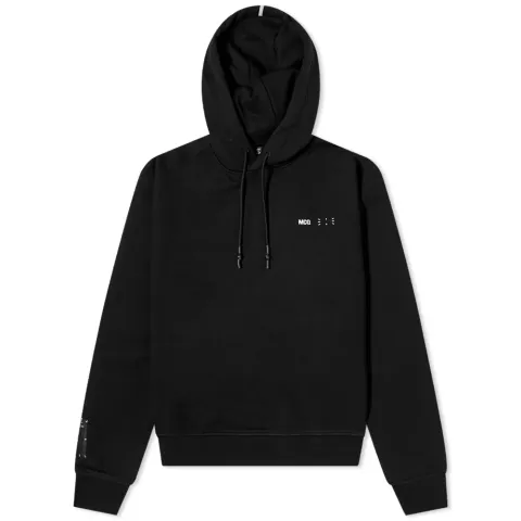 Contrast Logo Hoody
