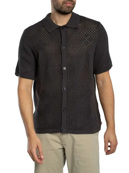 Levi's Camp Knitted Short Sleeved Shirt