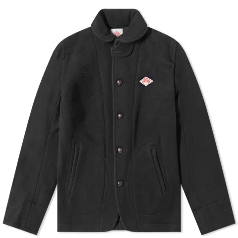 Round Collared Wool Jacket
