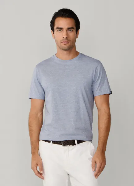 Classic Fit Short Sleeve Pinstripe T-Shirt