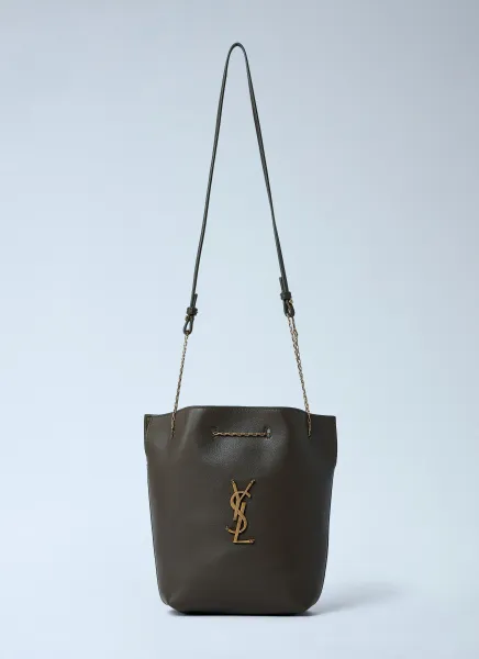 Logo Hardware Bucket Bag