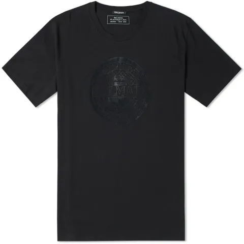 Metallic Circle Logo Tee