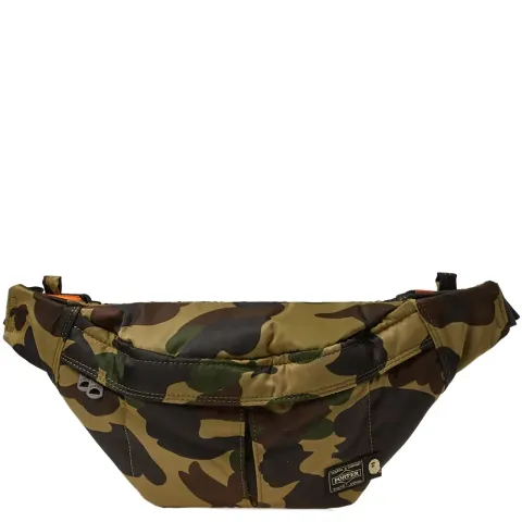 A Bathing Ape x Porter 1st Camo Waist Bag