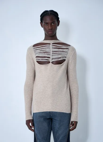 Wool-Blend Knit Top
