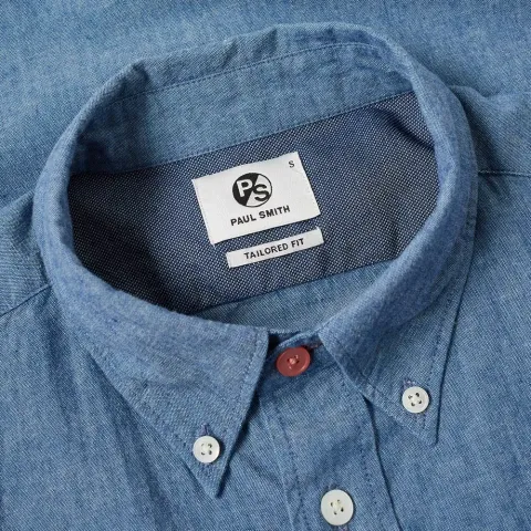 Tailored Fit Chambray Shirt